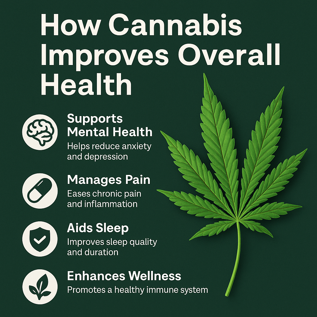 How Cannabis Improves Overall Health